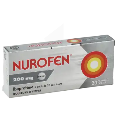 Nurofen 200 Mg, Comprimé Enrobé à Mérignac