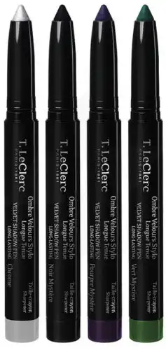 T. Leclerc Stylo Ombre à Paupières Poudre Mystère Prune Mâte Waterproof