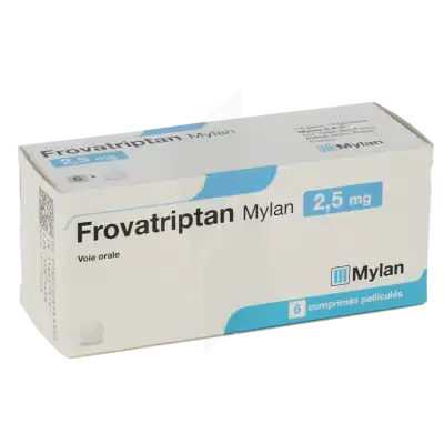 FROVATRIPTAN VIATRIS 2,5 mg, comprimé pelliculé
