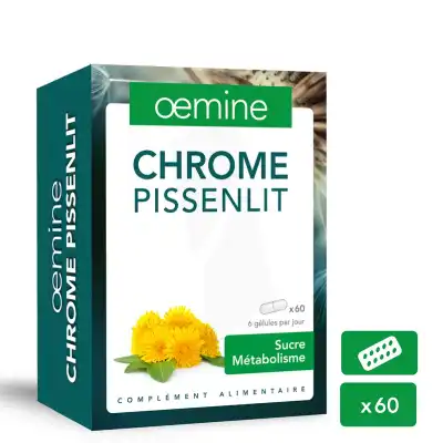 Oemine Chrome - Pissenlit 60 Gélules à Mérignac