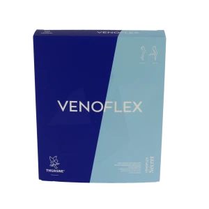 Venoflex Secret 2 Bas Antiglisse Femme Marine T3n