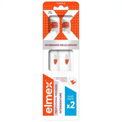 Elmex Anti-caries Precison Interdentaire Brosse Dents Duo à BOURG-SAINT-MAURICE