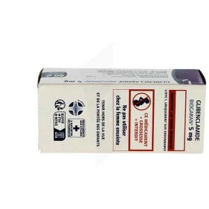 Glibenclamide Biogaran 5 Mg, Comprimé Sécable