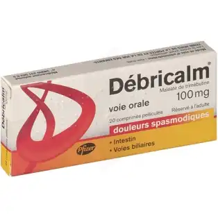DEBRICALM 100 mg, comprimé pelliculé