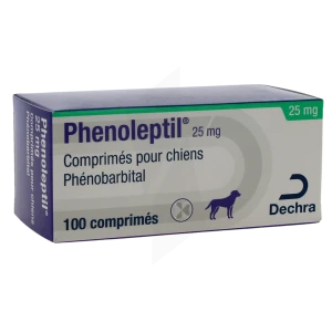 Phenoleptil 25 Mg Comprimes Pour Chiens, Comprimé