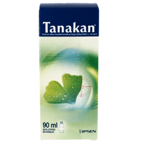 Tanakan 40 Mg/ml, Solution Buvable Fl/90ml