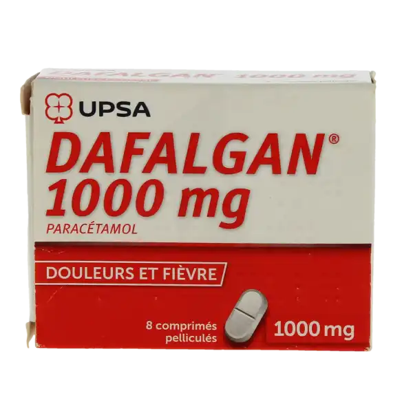 Dafalgan 1000 Mg, Comprimé Pelliculé