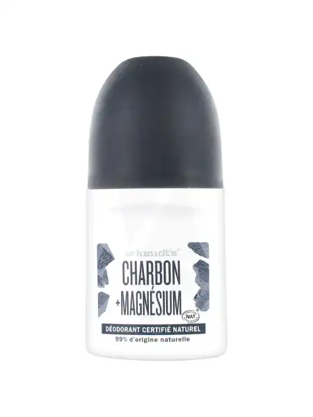 Schmidt's Déodorant Charbon + Magnésium Roll-on/50ml