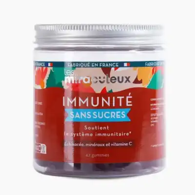 Miumlab Gummies Immunité Sans Sucre Gommes B/42 à VÉLIZY-VILLACOUBLAY