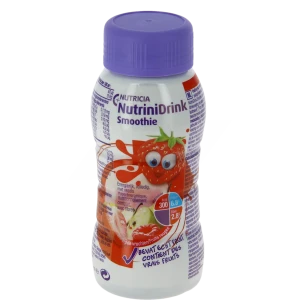 Nutrinidrink Smoothie Nutriment Fruits D'été Bouteille/200ml