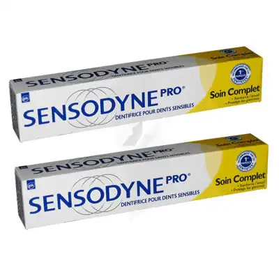 Sensodyne Pro Dentifrice Soin Complet 75ml X 2 à Paris