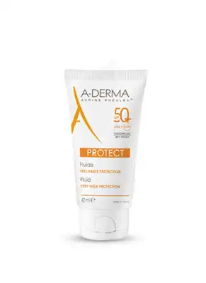 Aderma Protect Fluide Très Haute Protection 50+ 40ml à Dreux
