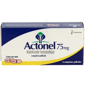 Actonel 75 Mg, Comprimé Pelliculé