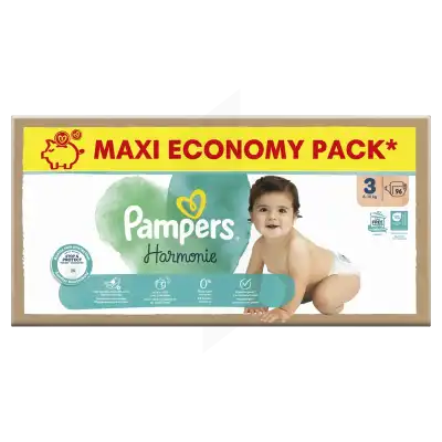 Pampers Harmonie Couche T3 Maxipack De 96 à Chelles