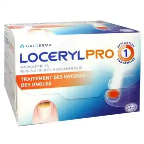 Loceryl 5 % V Ongles Médicamenteux Fl/2,5ml+10 Spatules à HEROUVILLE ST CLAIR