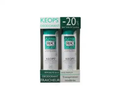 Keops Déodorant Sans Alcool 2billes/30ml à Nice