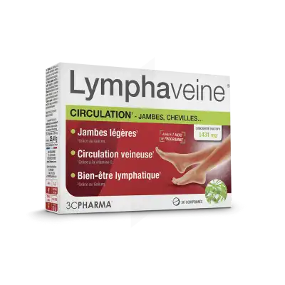 Lymphaveine Circulation Comprimés 3b/30 à SAINT-CYR-SUR-MER