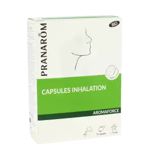 Pranarôm Aromaforce Caps Inhalation Bio Boîte De 15 Mono-doses à Courbevoie
