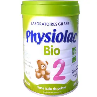 Physiolac Bio Lait 2eme Age à Paris