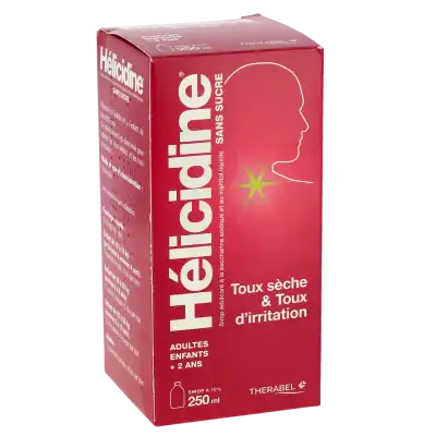 Helicidine 10 % Sirop Sans Sucre édulcoré à La Saccharine Sodique Et Maltitol Fl Pe/250ml à LA-RIVIERE-DE-CORPS
