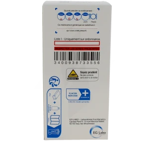 Cefpodoxime Eg Enfants Et Nourrissons 40 Mg/5 Ml, Poudre Pour Suspension Buvable