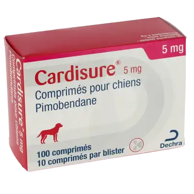 CARDISURE 5 MG COMPRIMES POUR CHIENS, Comprimé