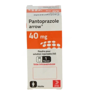 Pantoprazole Arrow 40 Mg, Poudre Pour Solution Injectable (iv)