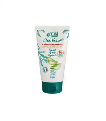 Mkl Crème Réparatrice Aloe Vera - Certifiée Bio T/150ml à ODOS