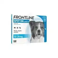 Frontline Solution Externe Chien 10-20kg 6doses à VALENCE