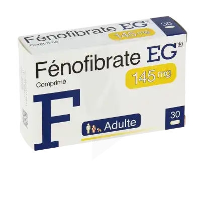 Fenofibrate Eg 145 Mg, Comprimé à LIVRON-SUR-DROME