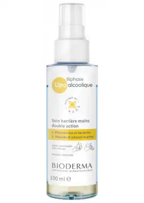 Bioderma Biphase Lipo Alcoolique Solution Spray/100ml à Angers