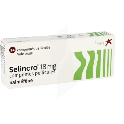 Selincro 18 Mg, Comprimé Pelliculé à Abbeville