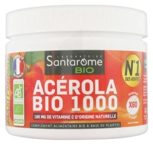 Santarome Acérola 1000 Boite De 60cp