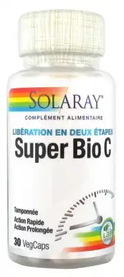Solaray Super Bio C 30 Capsules VÉgÉtales à LIEUSAINT