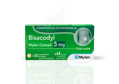 Bisacodyl Mylan Conseil 5 Mg, Comprimé Enrobé Gastro-résistant à Andernos