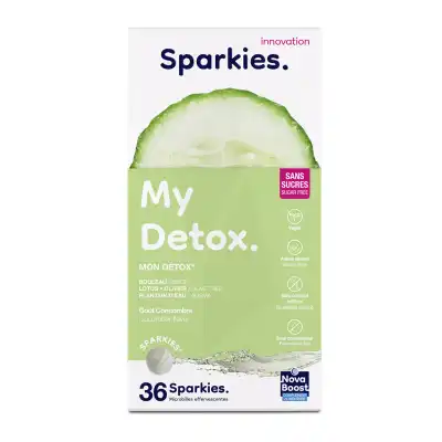 Novaboost Sparkies Detoxifiant Concombre Bt36 à MARIGNANE