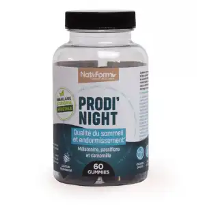Nat&form Gummies Prodi' Night 60 Gommes à La Roche-Posay