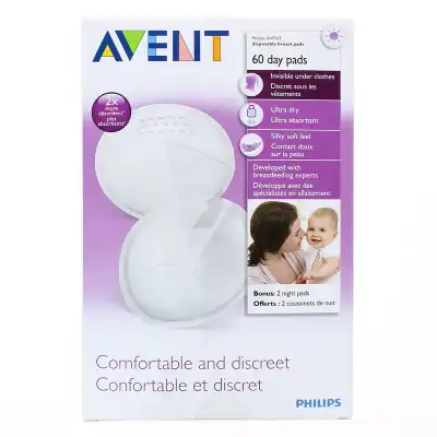 COUSSINETS ALLAITEMENT JOUR AVENT 60 PIECES