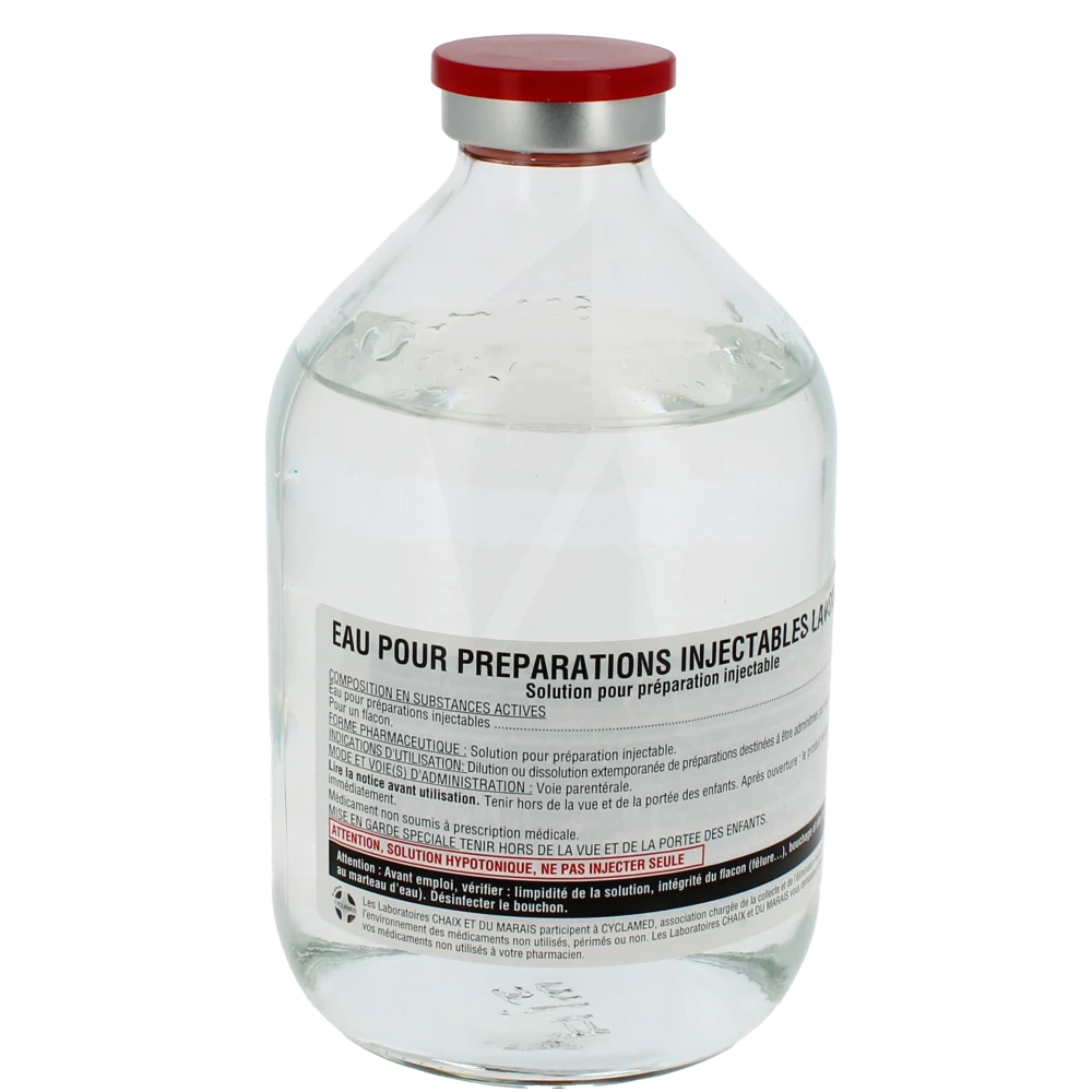 Eau Pour Preparations Injectables Lavoisier, Solution Pour Préparation Injectable