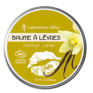 Laboratoire Altho Baume à Lèvres Vanille 15ml à Espaly-Saint-Marcel