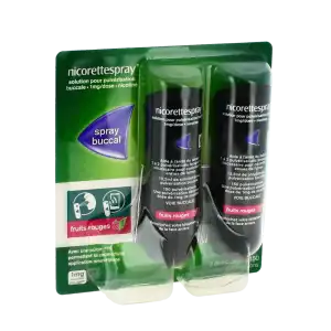 Nicorettespray Fruits Rouges 1 Mg/dose, Solution Pour Pulvérisation Buccale à Mérignac