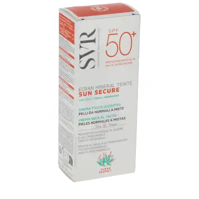 Svr Sun Secure Ecran Minérale Teinté Peaux Normales Ou Mixtes Spf50 60g à ANDERNOS-LES-BAINS