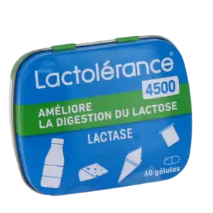 Lactolerance 4500 Gél Pilulier/60 à LACROIX-FALGARDE