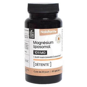 Nat&form Liposomale Magnesium Liposomal 60 Gélules Végétales