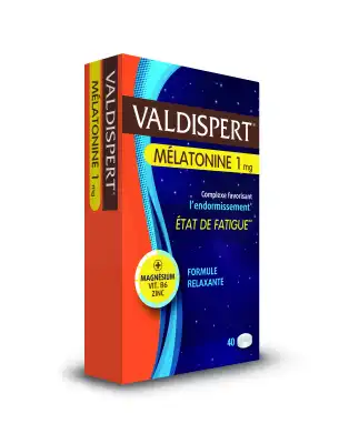 Valdispert Melatonine 1 Mg + Magnesium Comprimés B/40 à Osny