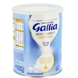 Gallia Bebe Expert Diargal Alimentation Infantile De Substitution Du Lait B/800g à LE BARP