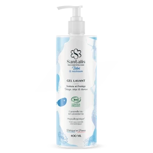 Santalis Bébé Gel Lavant Bébé Bio Fl Pompe/400ml