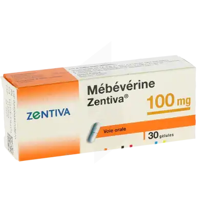 Mebeverine Zentiva 100 Mg, Gélule à Eysines