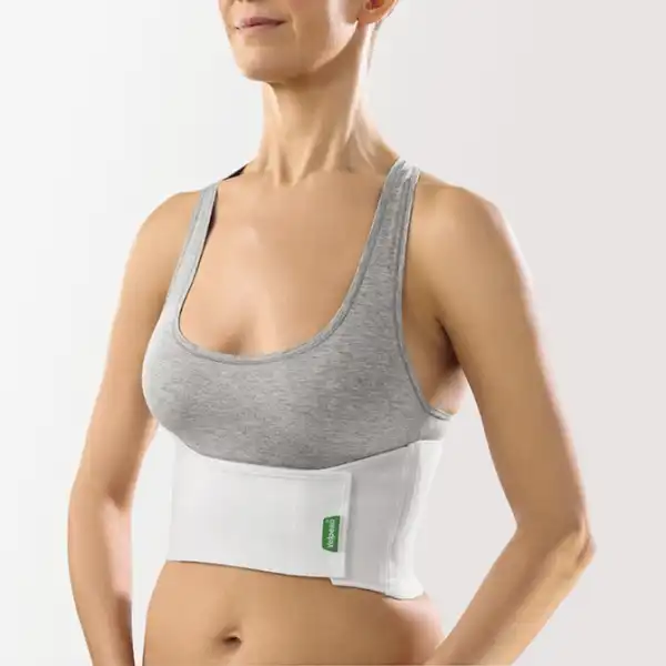 Velpeau Classic Thorax Ceinture Lombaire Femme Blanc Taille 1 Hauteur 16cm