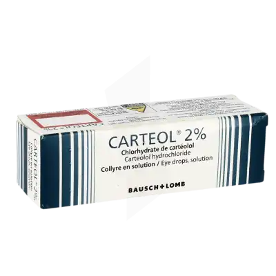 Carteol 2 %, Collyre En Solution à LIVRON-SUR-DROME